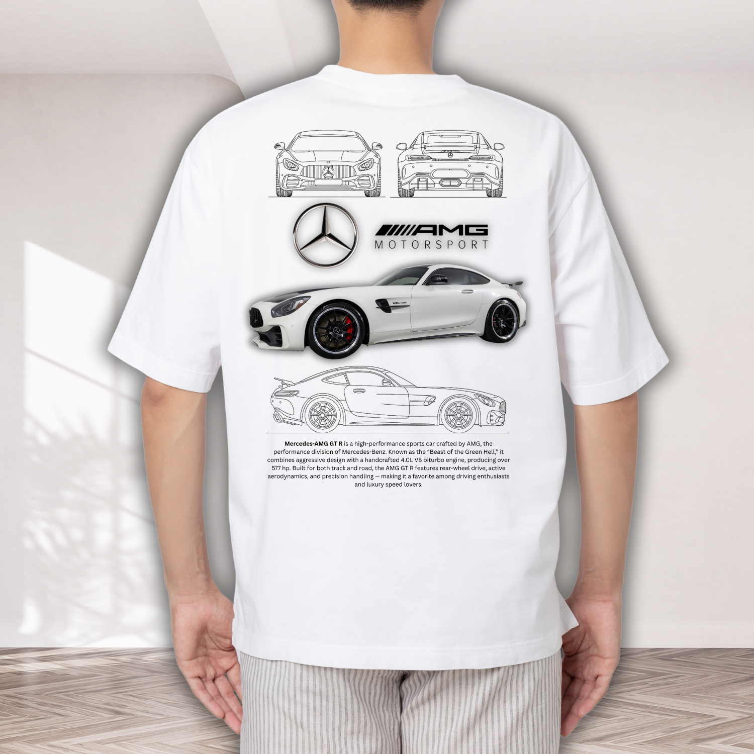 Mercedes AMG GT R - Oversized T-Shirt