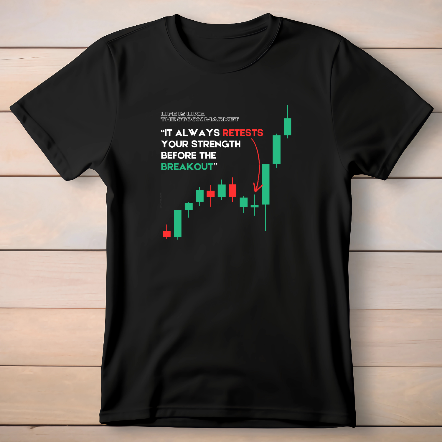 Stock Market Life - Cotton T-Shirt