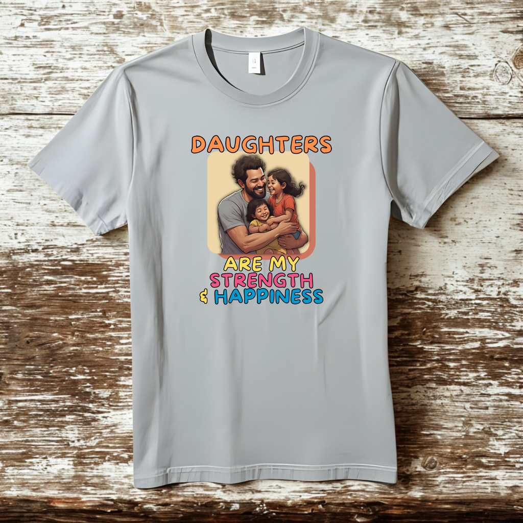 Daughters - Strength & happiness - Cotton T-Shirt