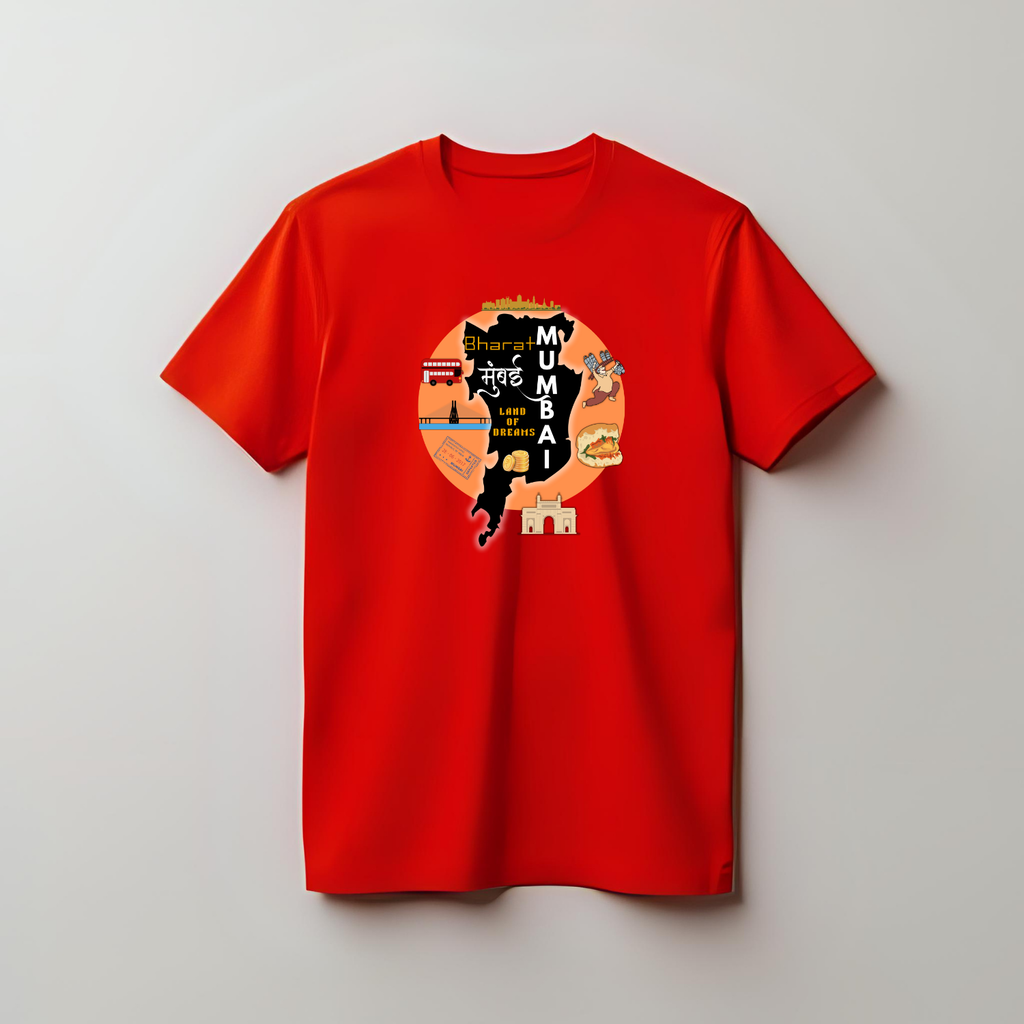 Dream city Mumbai - Cotton T-Shirt