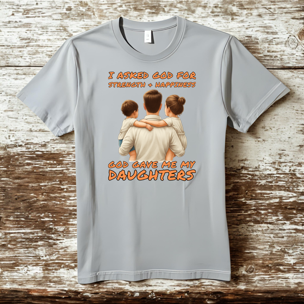 Dad - Daughters - Cotton T-Shirt