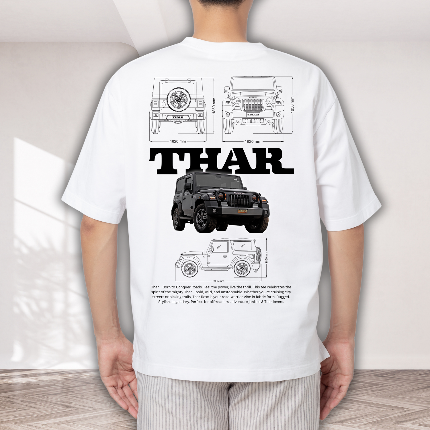Thar - Oversized T-Shirt