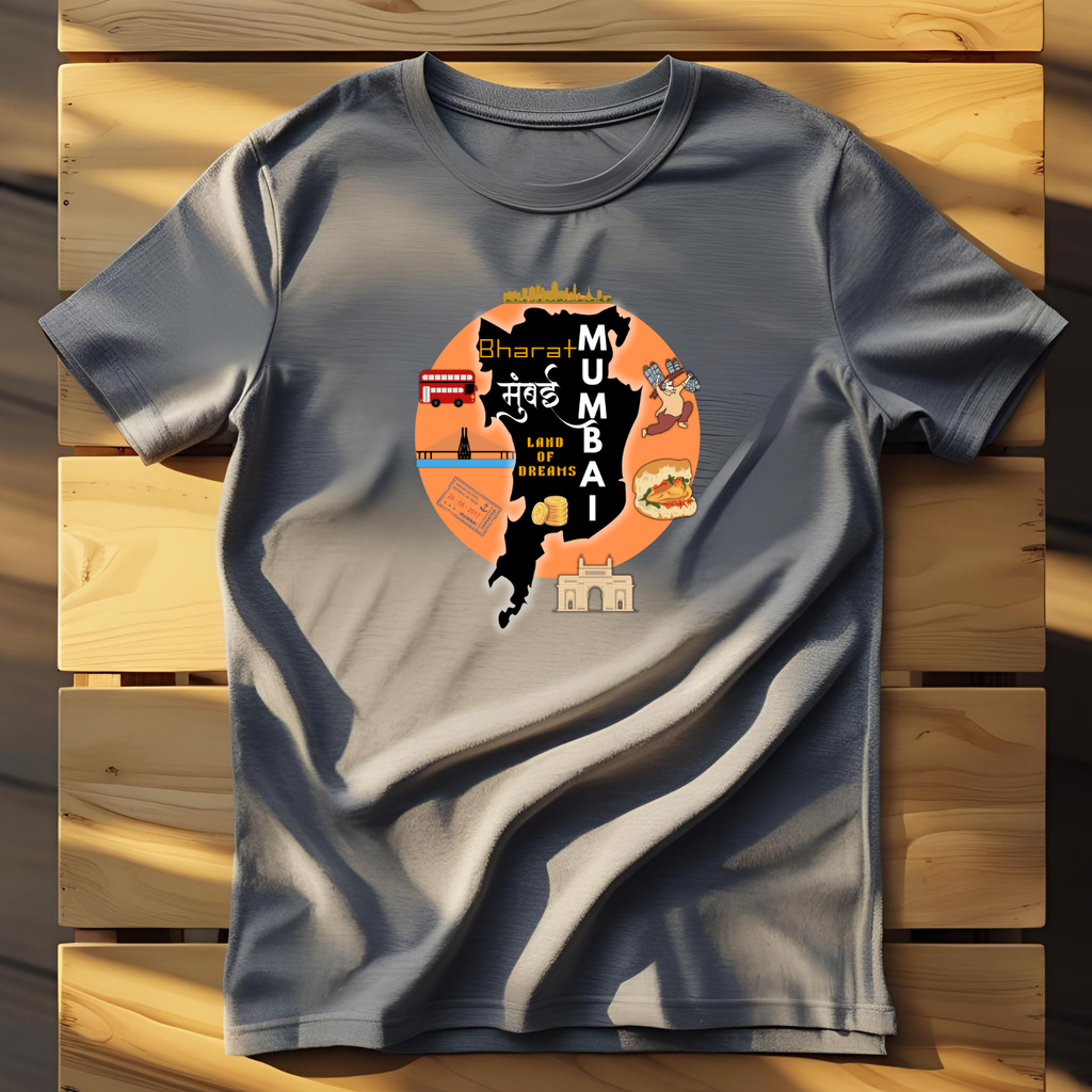 Dream city Mumbai - Cotton T-Shirt