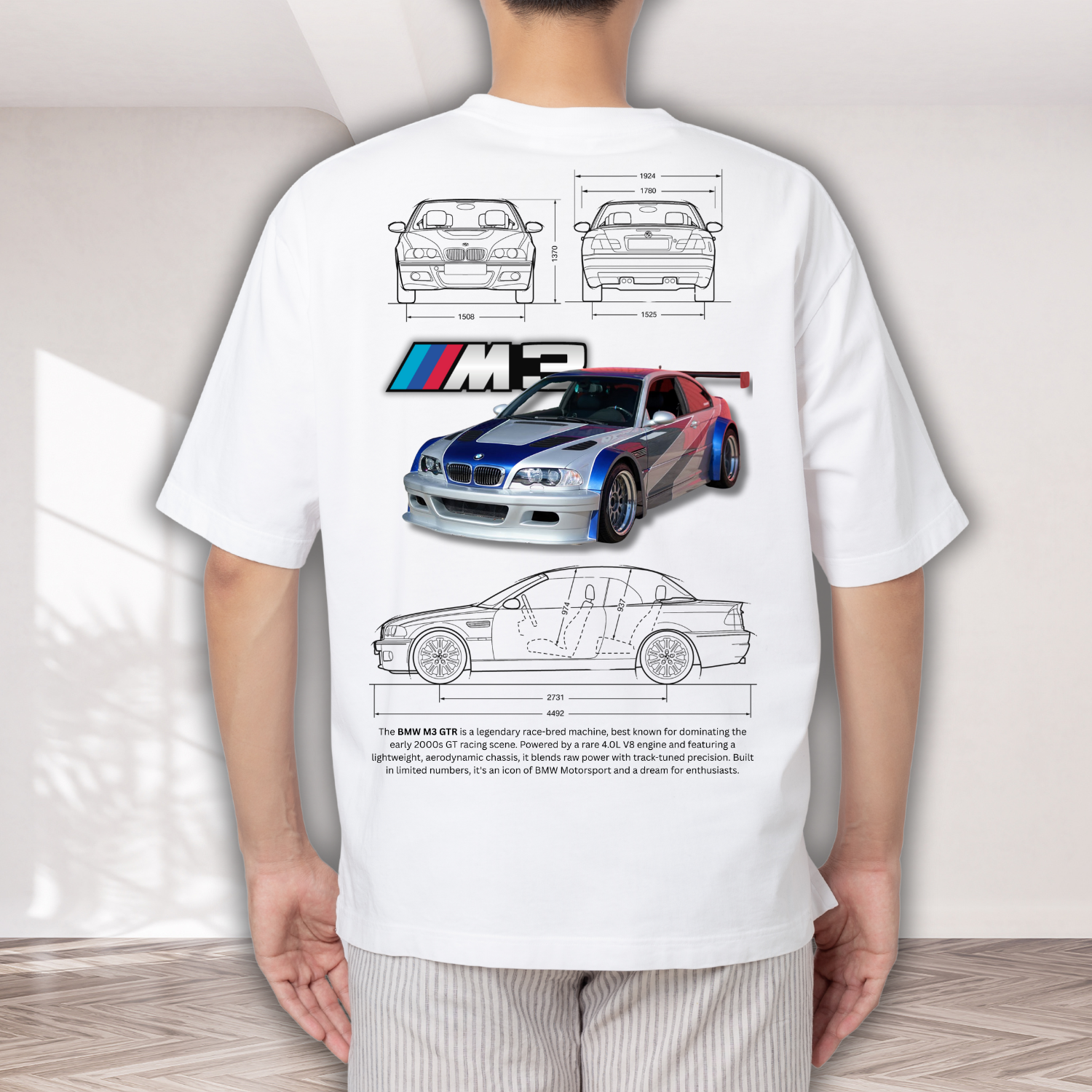 BMW M3 - Oversized T-Shirt