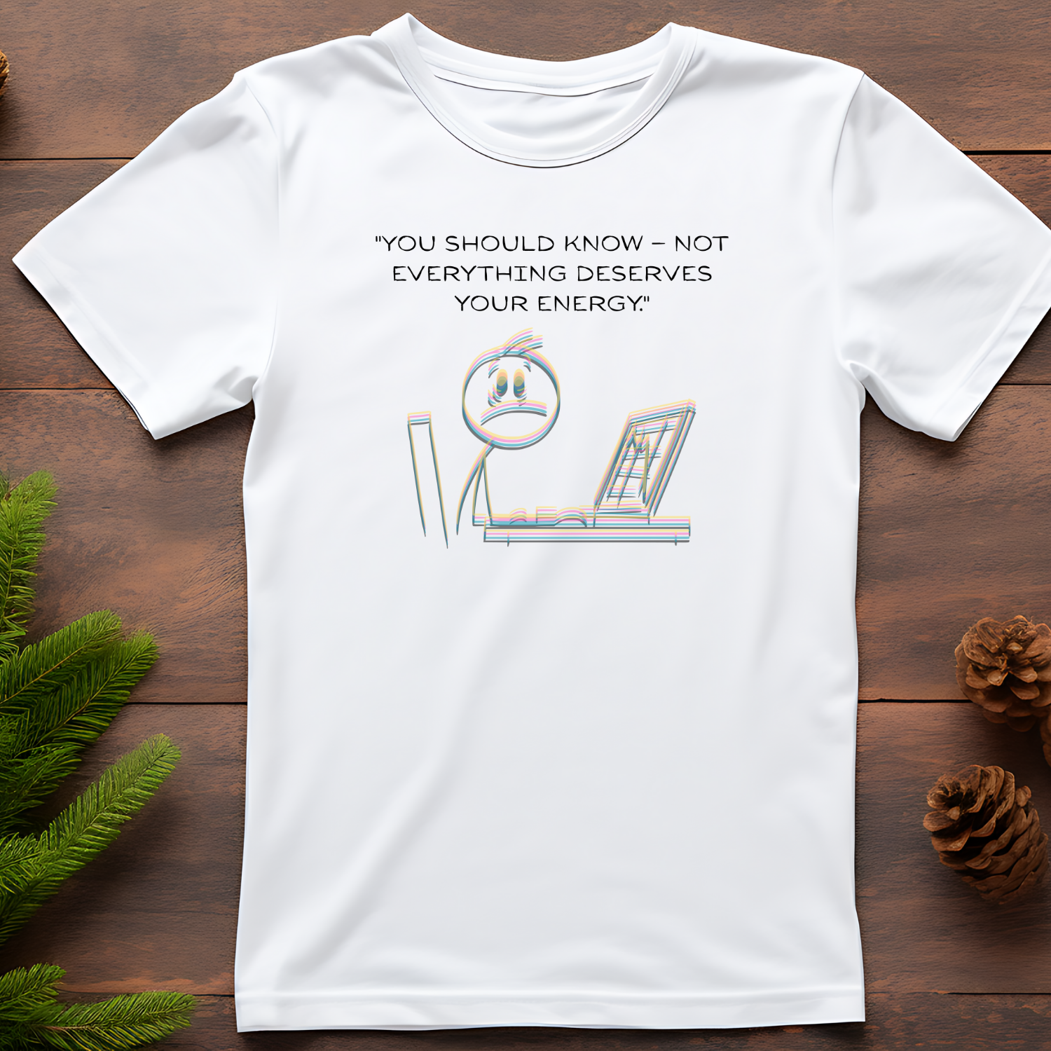 Save your energy - Cotton T-Shirt