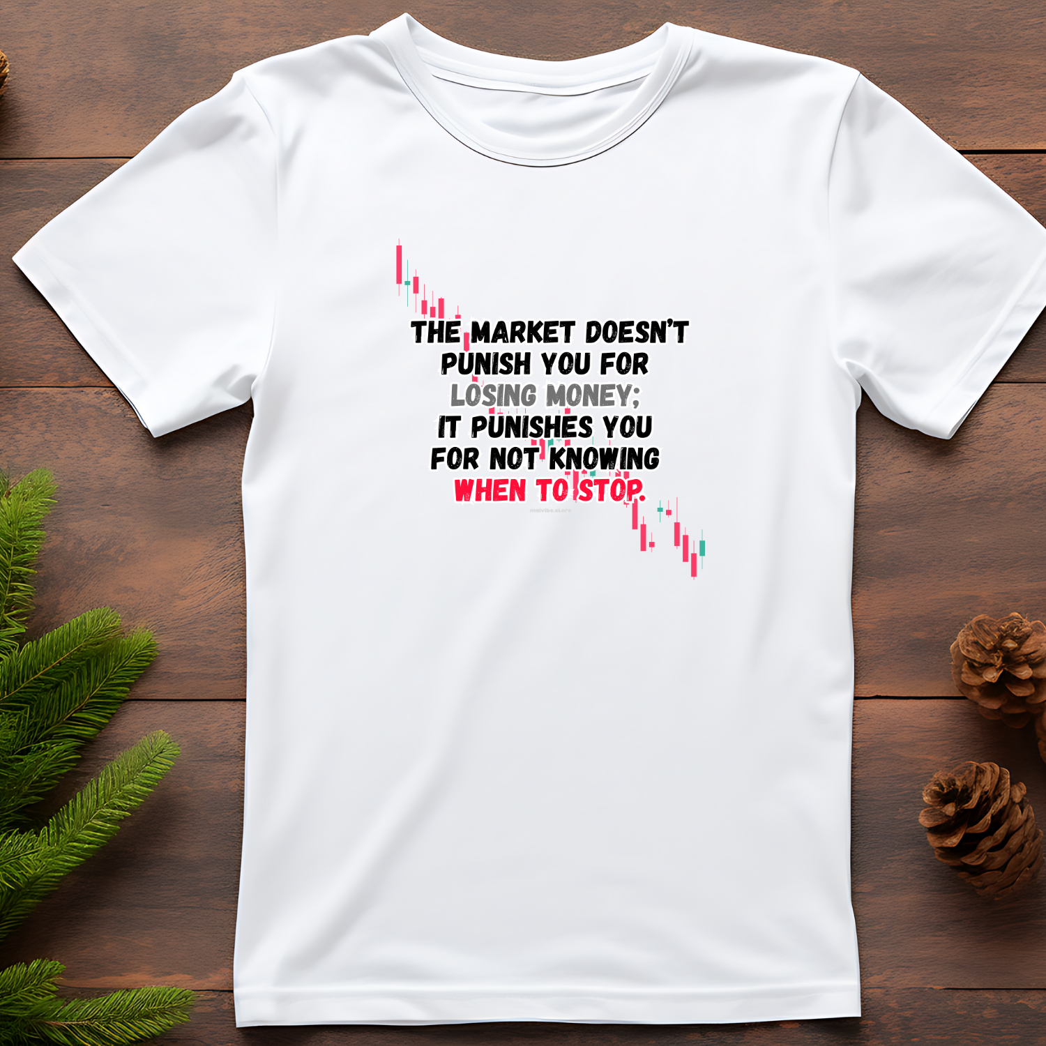 When to Stop - Cotton T-Shirt