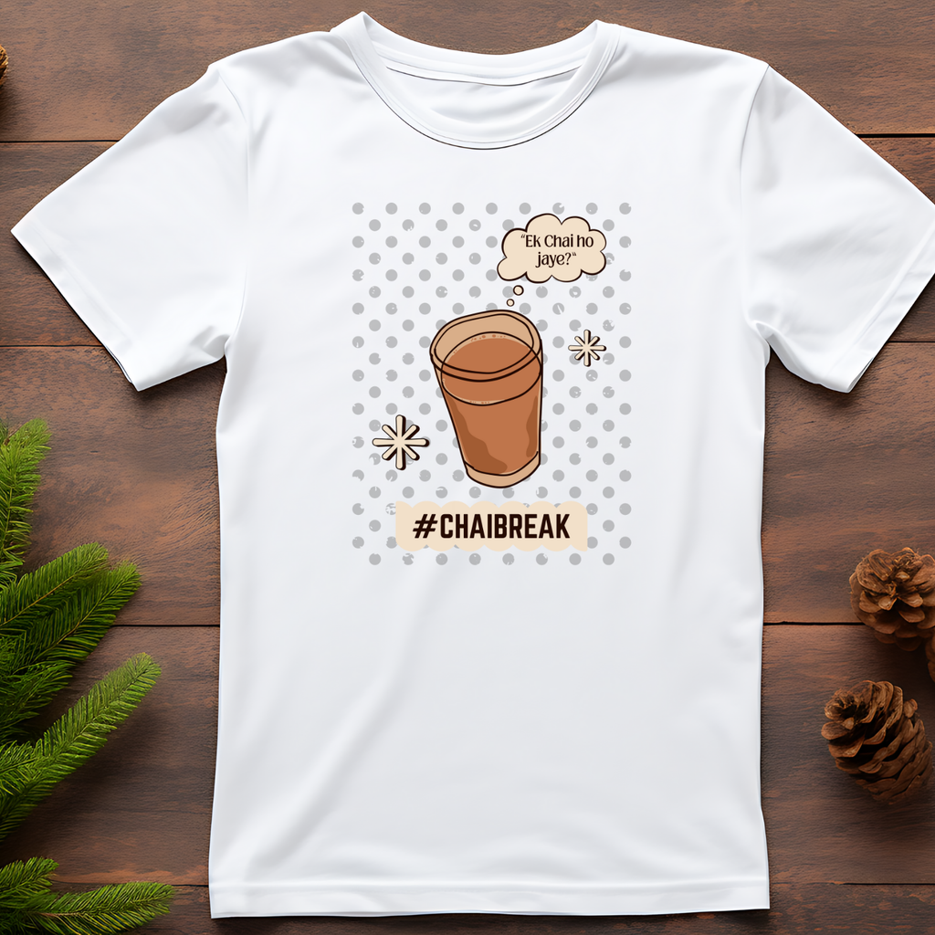 Chai Coffee Break - Cotton T-Shirt