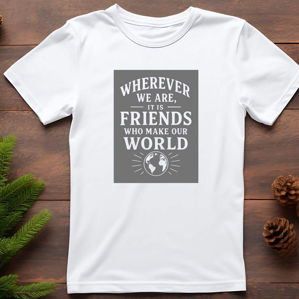 Friends world - Cotton T-Shirt