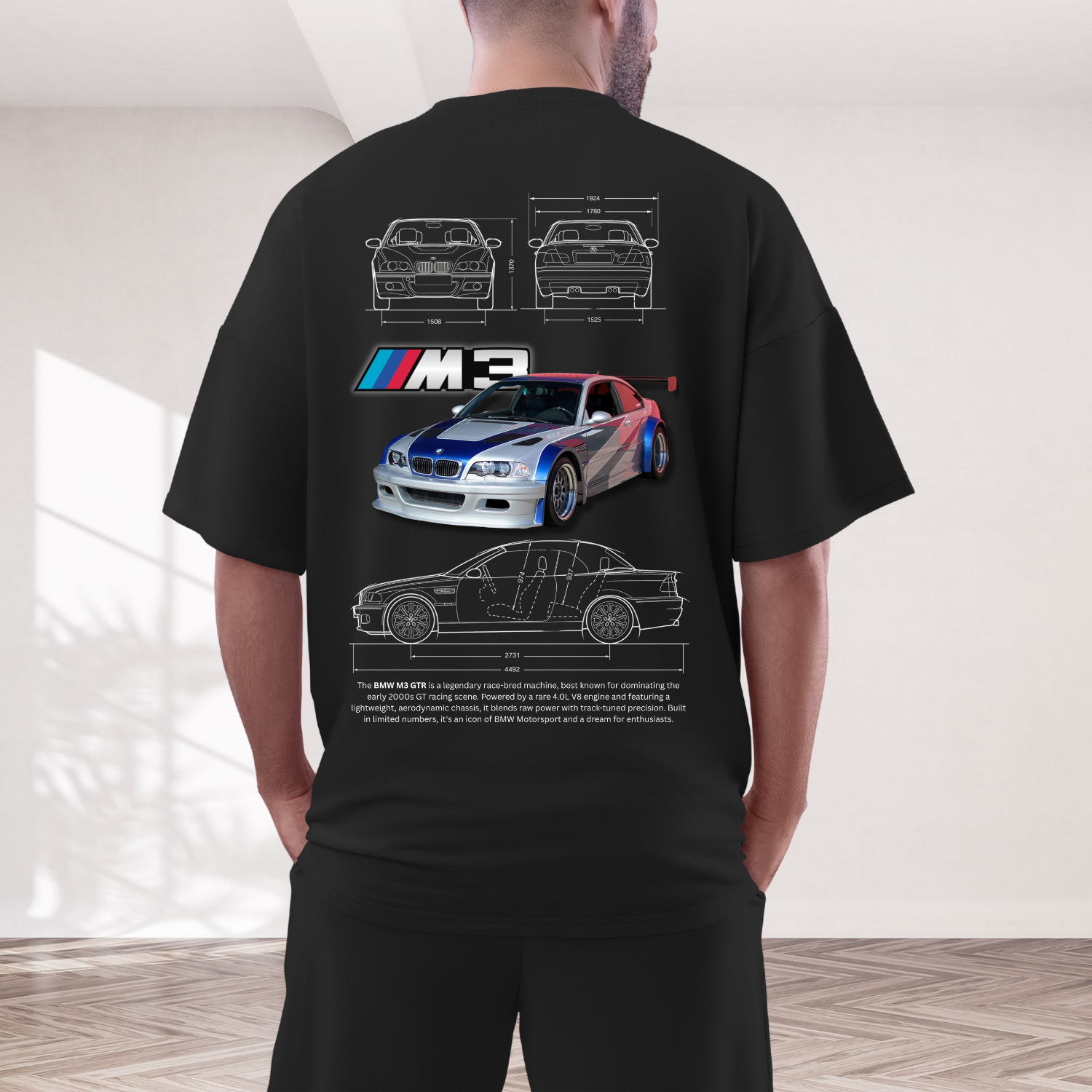 BMW M3 - Oversized T-Shirt