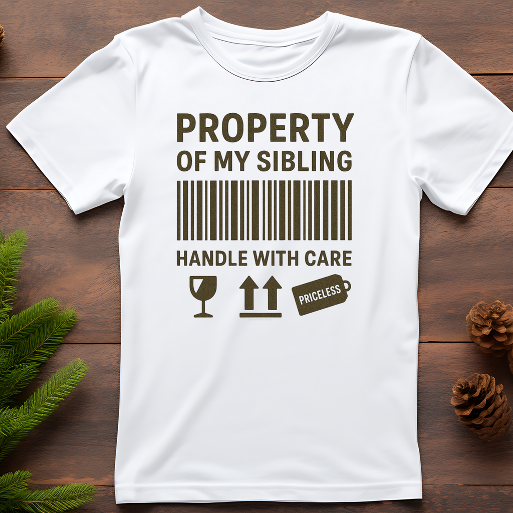 Property of my sibling - Cotton T-Shirt