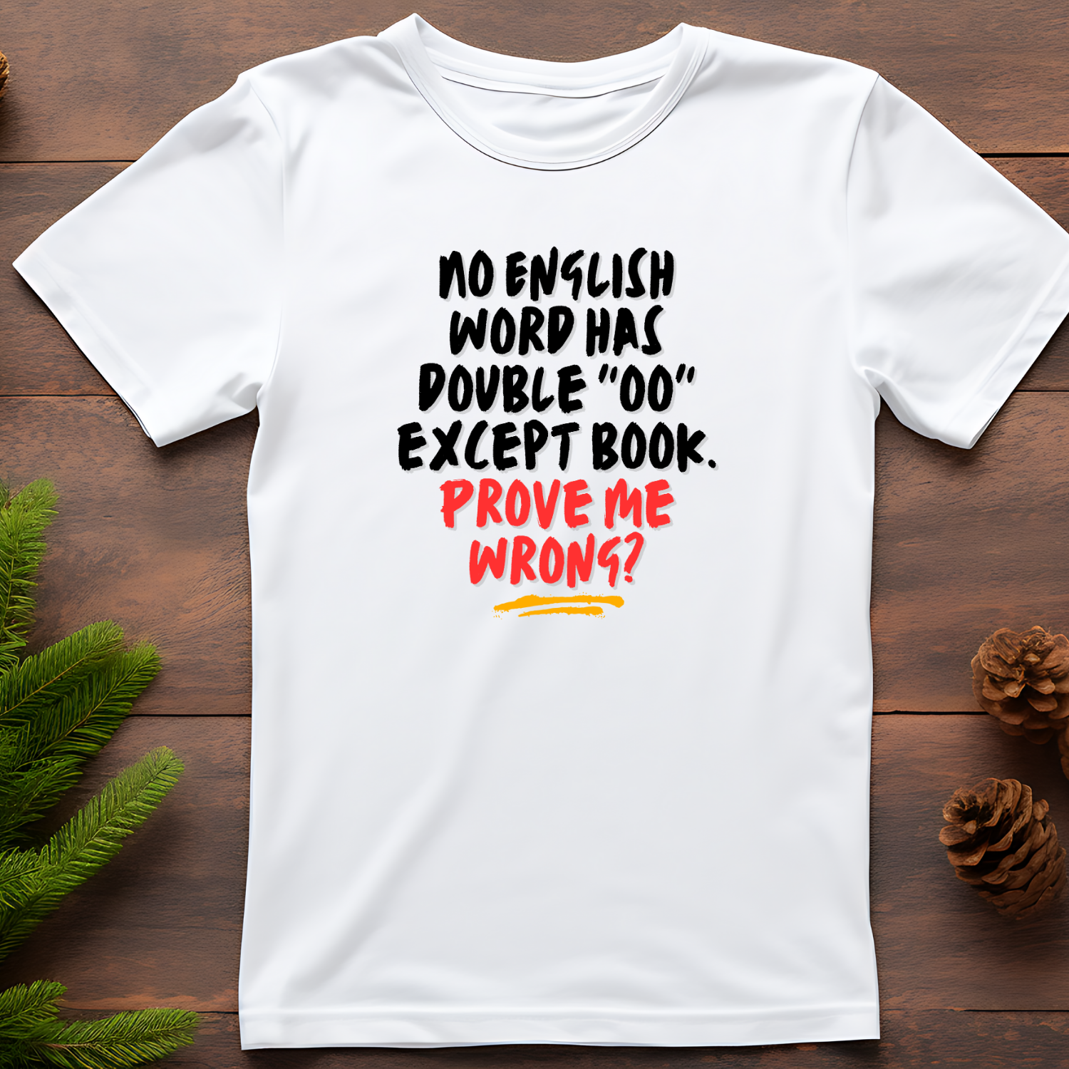 No English words - Cotton T-Shirt
