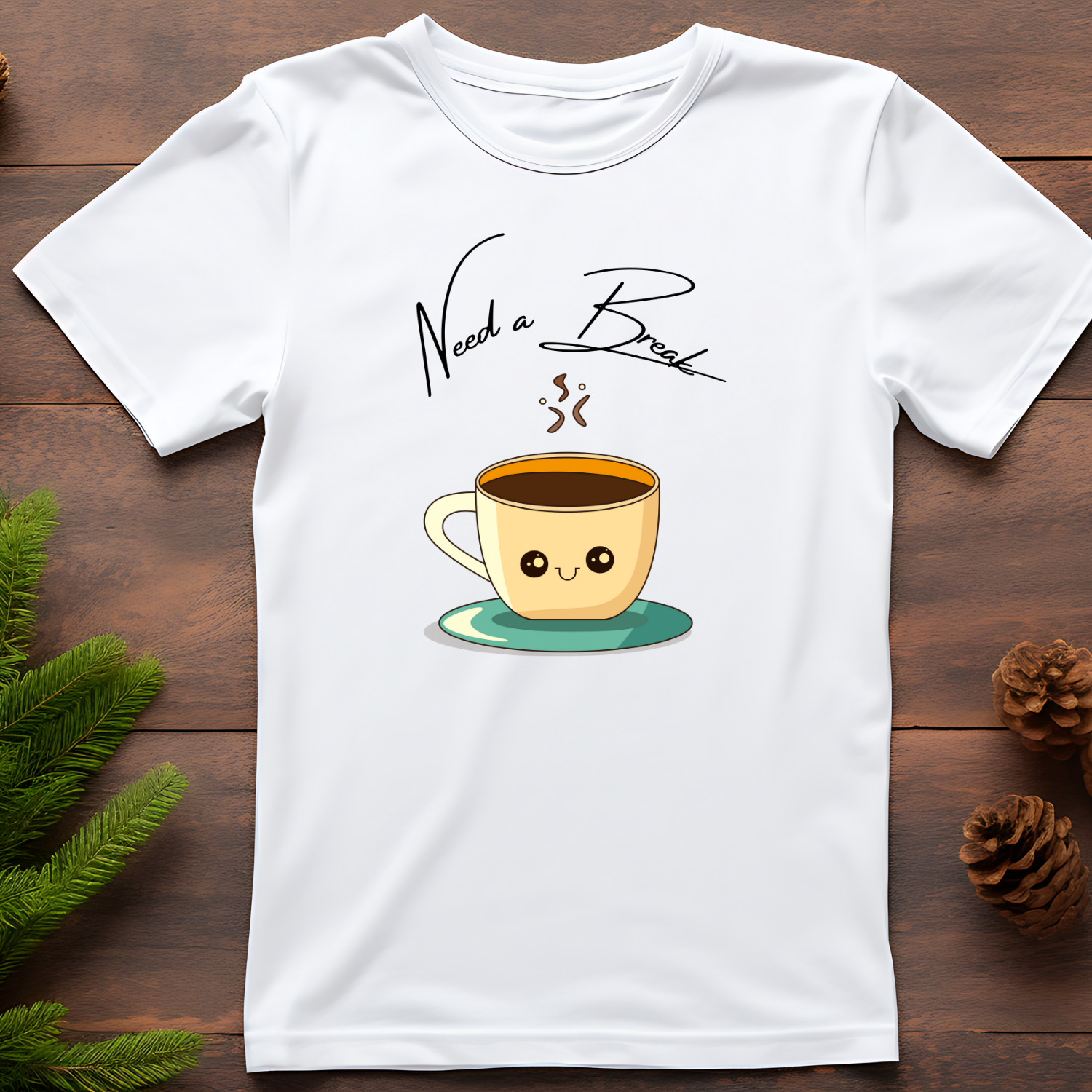 Need a break - Cotton T-Shirt