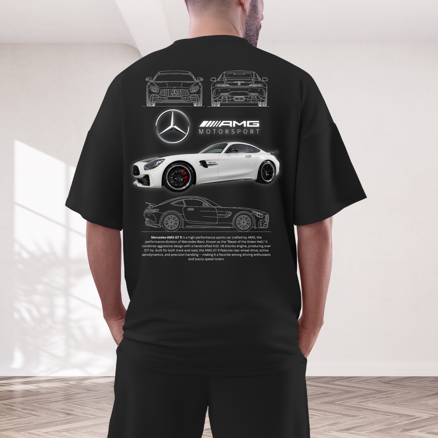 Mercedes AMG GT R - Oversized T-Shirt