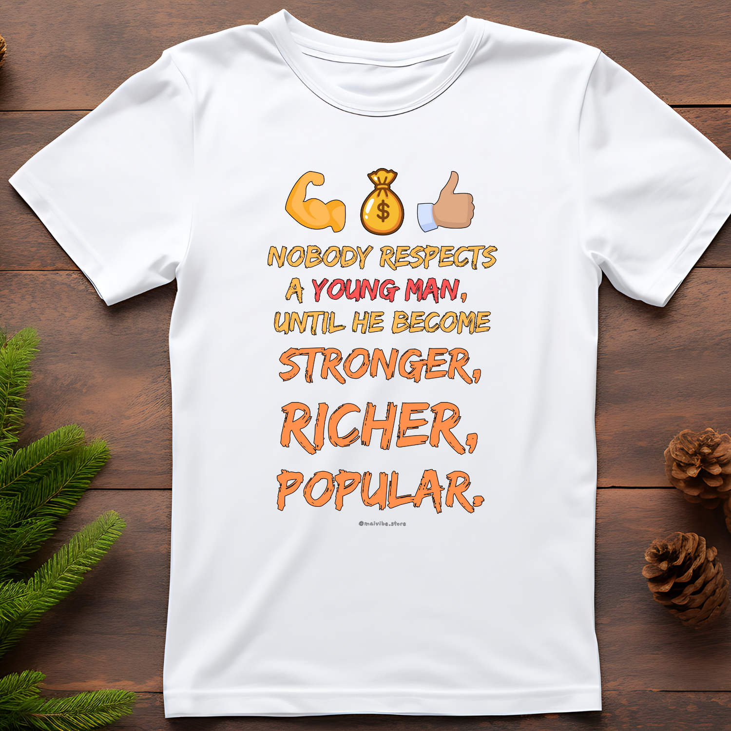 Young Man - Cotton T-Shirt