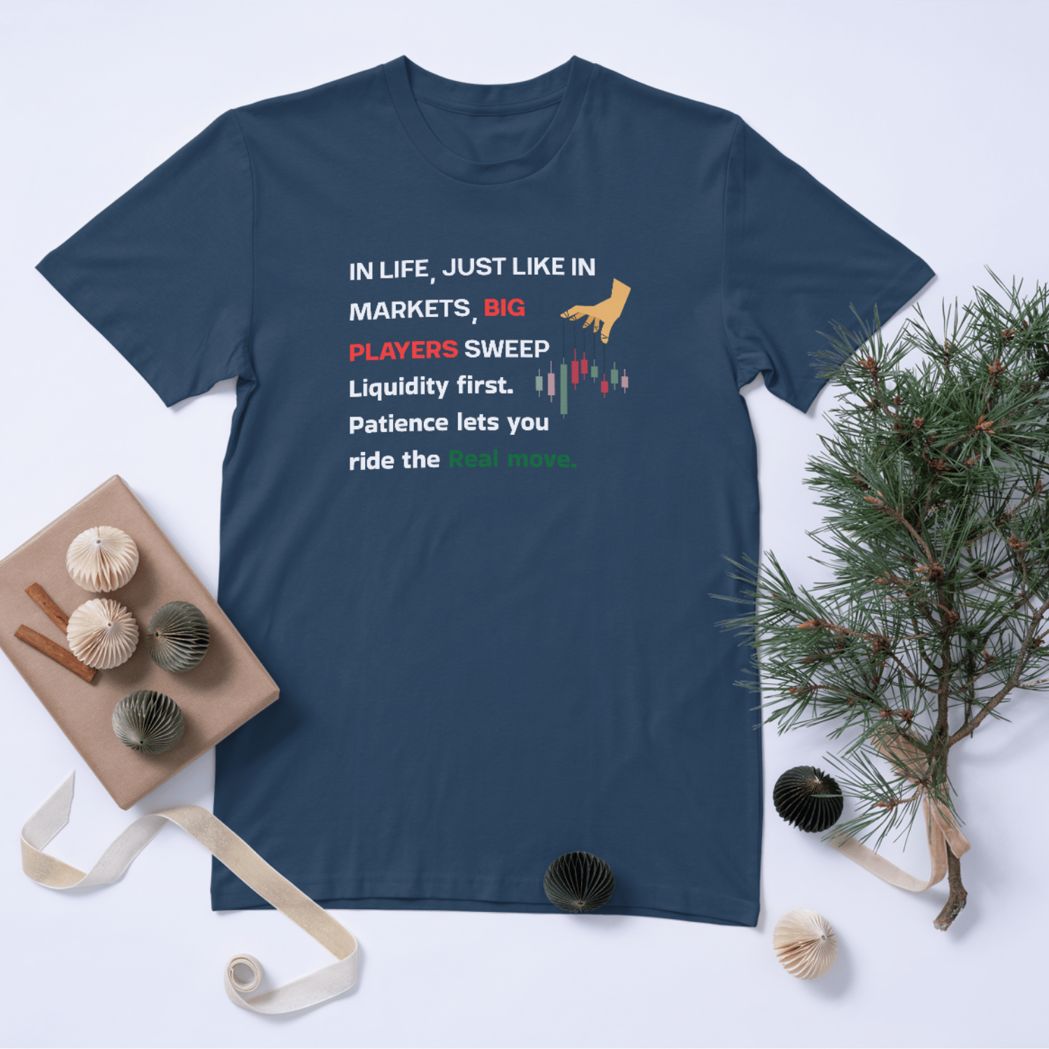 Big Players Liquidity Sweep - Cotton T-Shirt