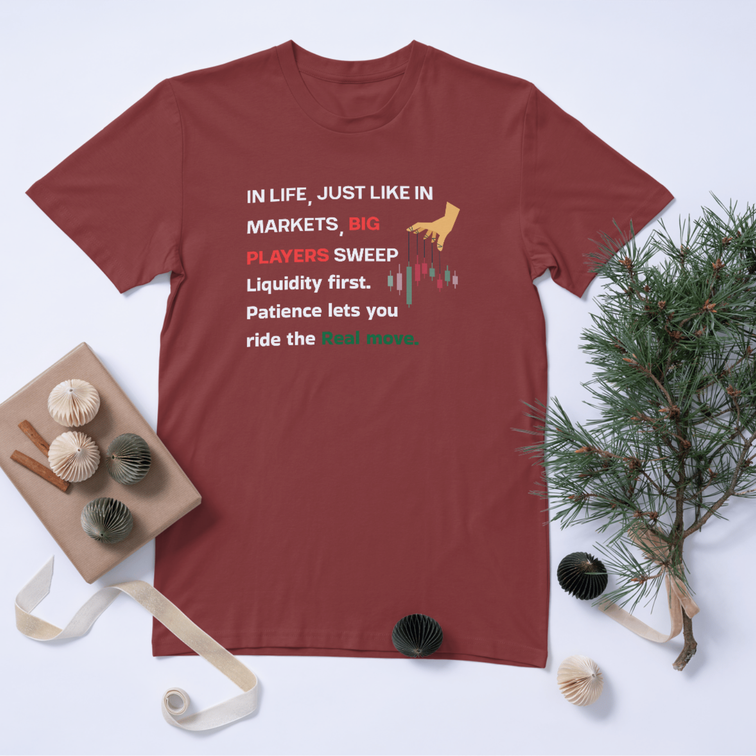Big Players Liquidity Sweep - Cotton T-Shirt