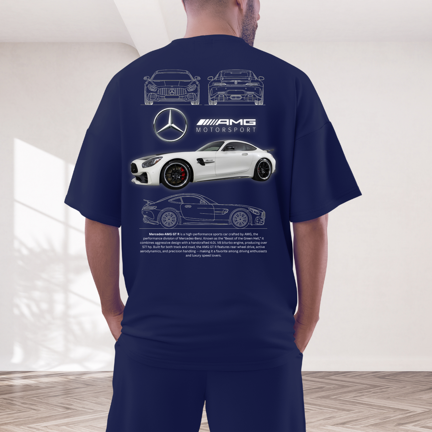 Mercedes AMG GT R - Oversized T-Shirt