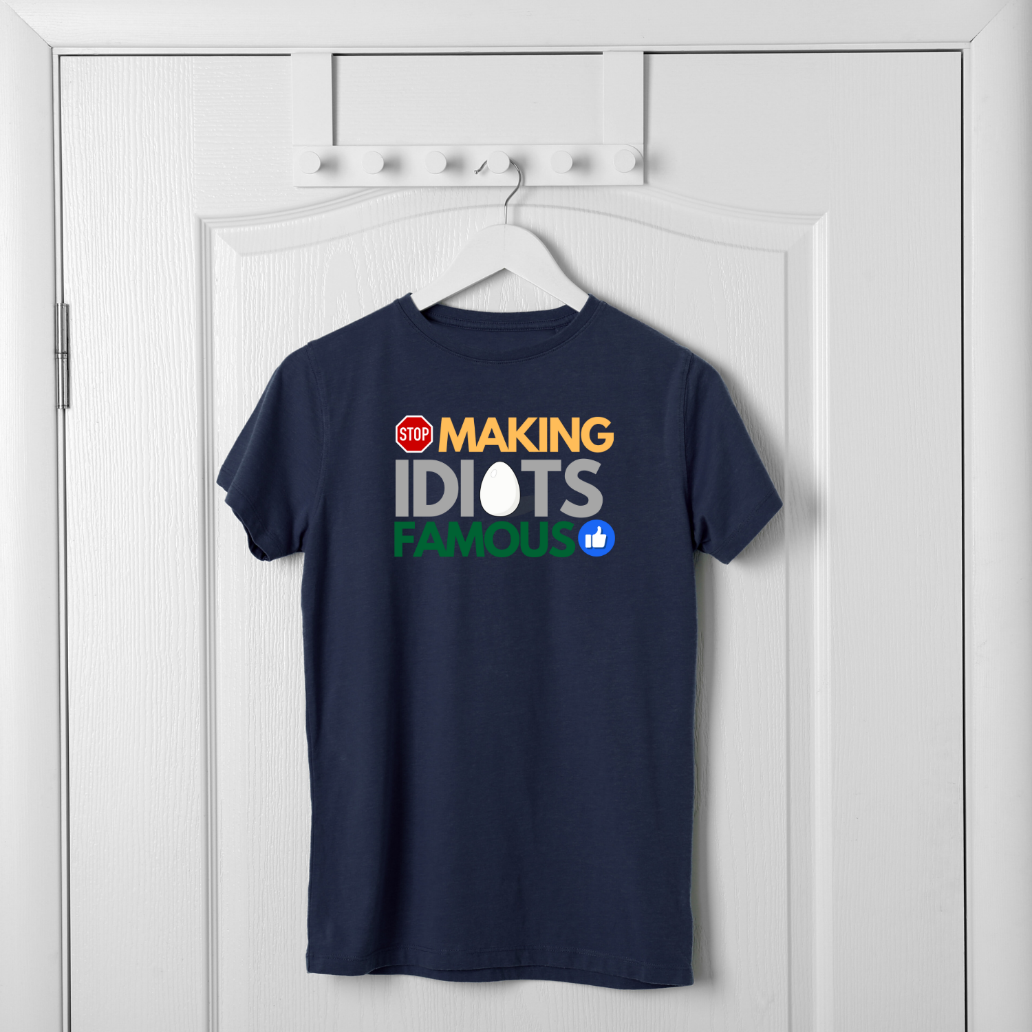 Stop making idiots famous T-Shirt