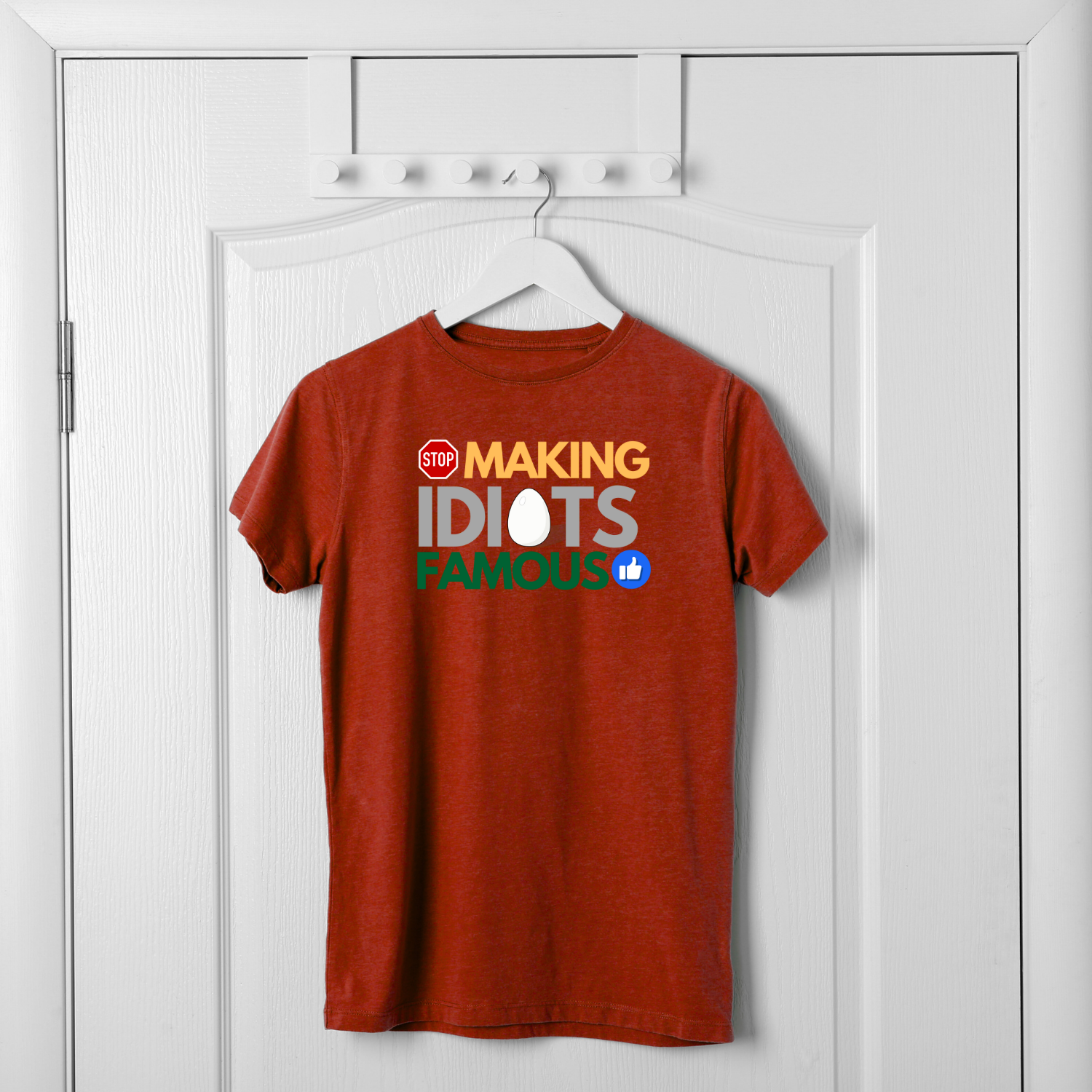 Stop making idiots famous T-Shirt