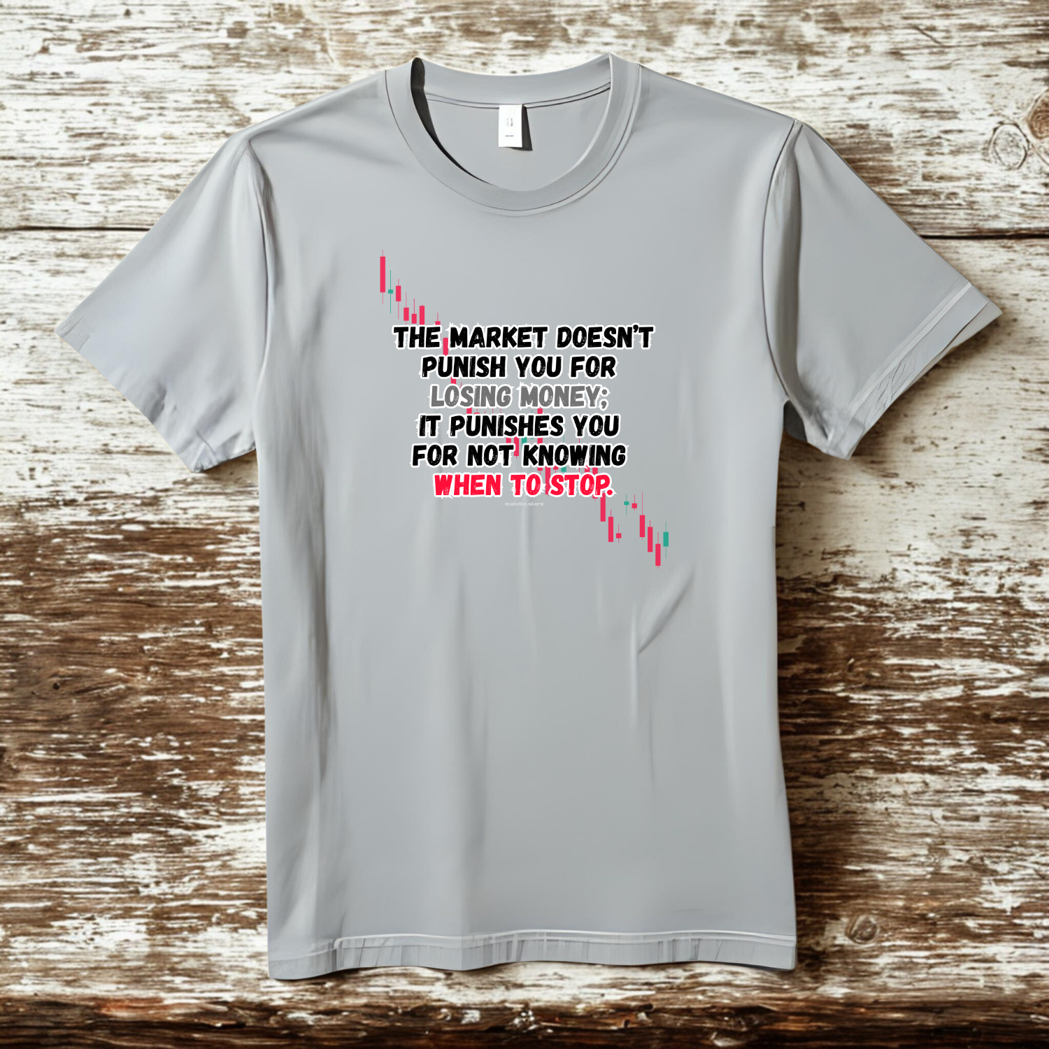 When to Stop - Cotton T-Shirt