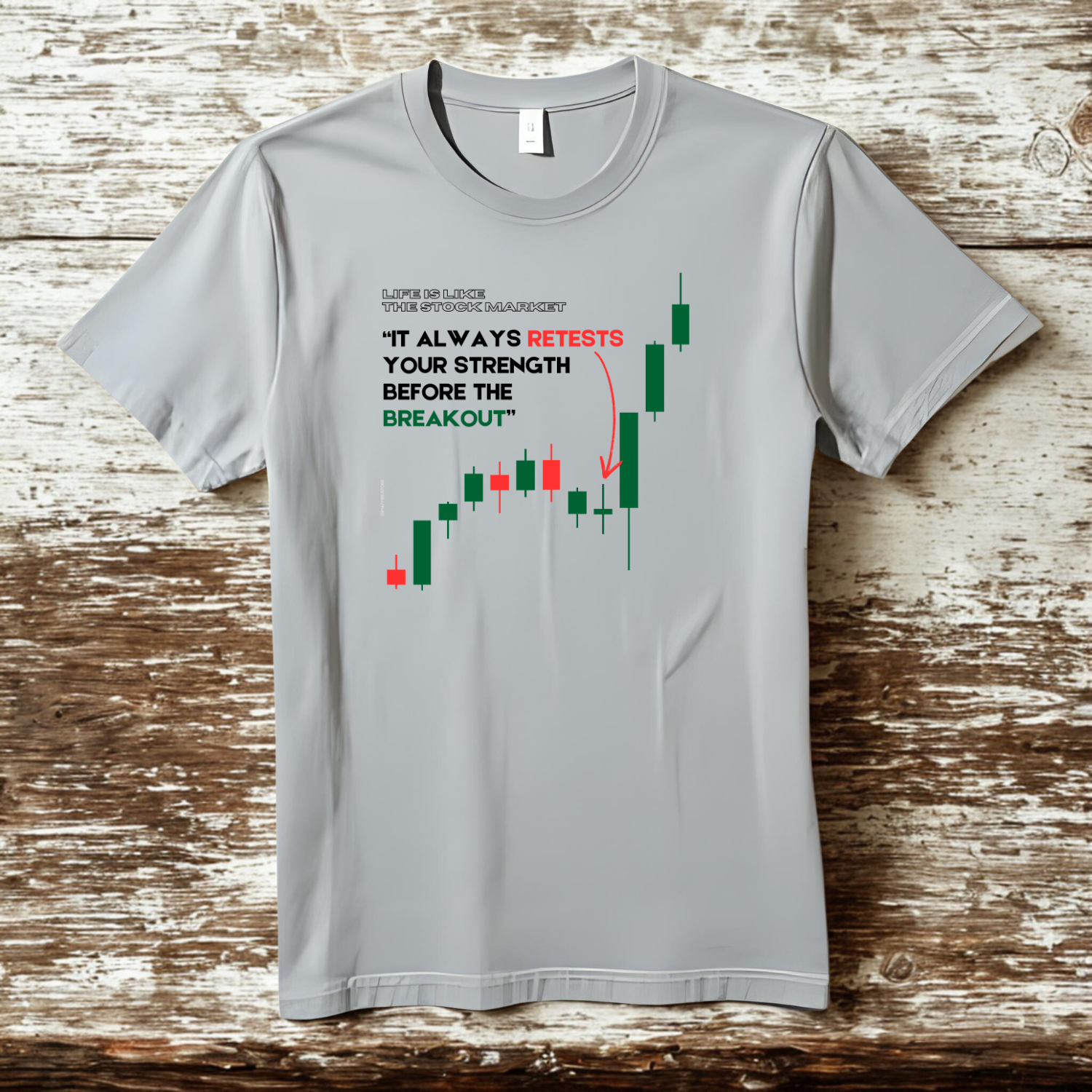 Stock market life - Cotton T-Shirt