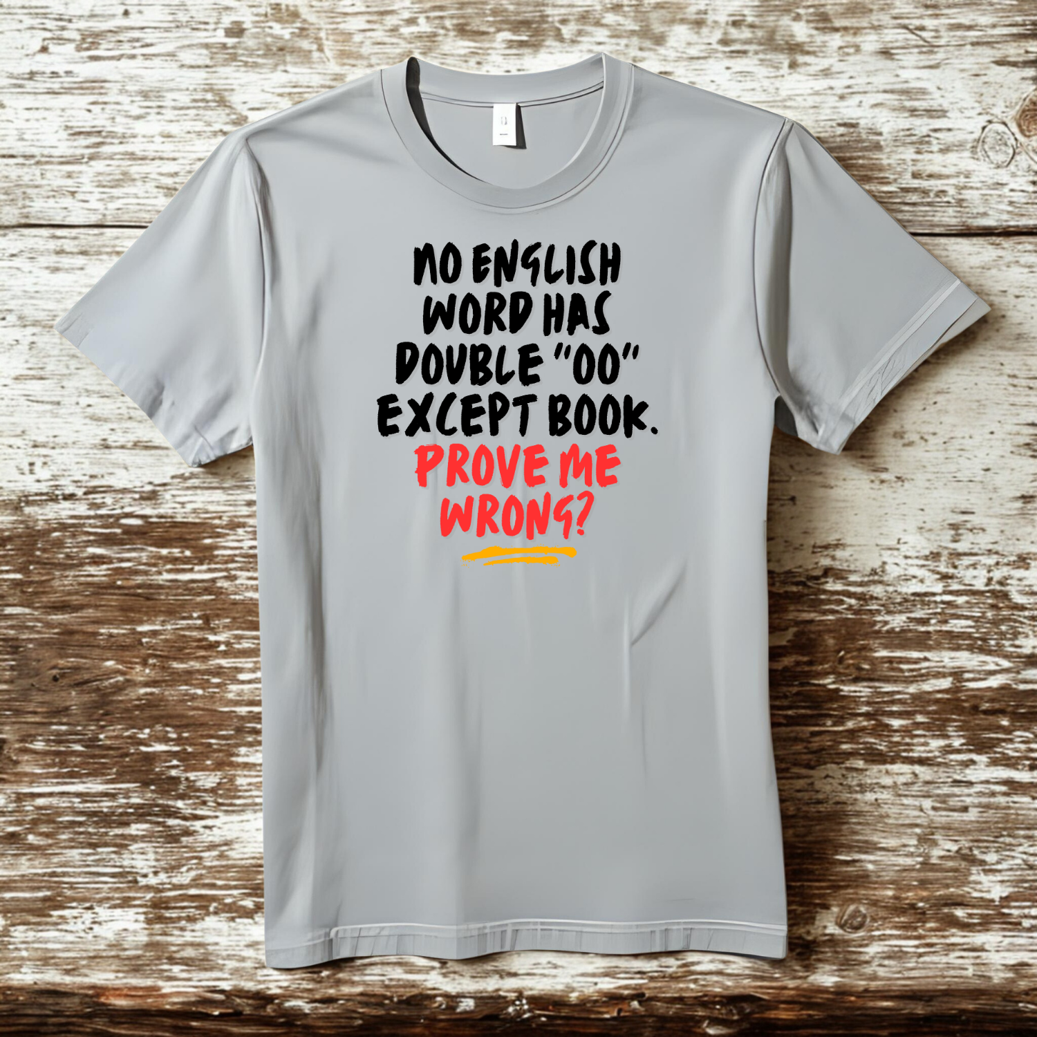 No English words - Cotton T-Shirt