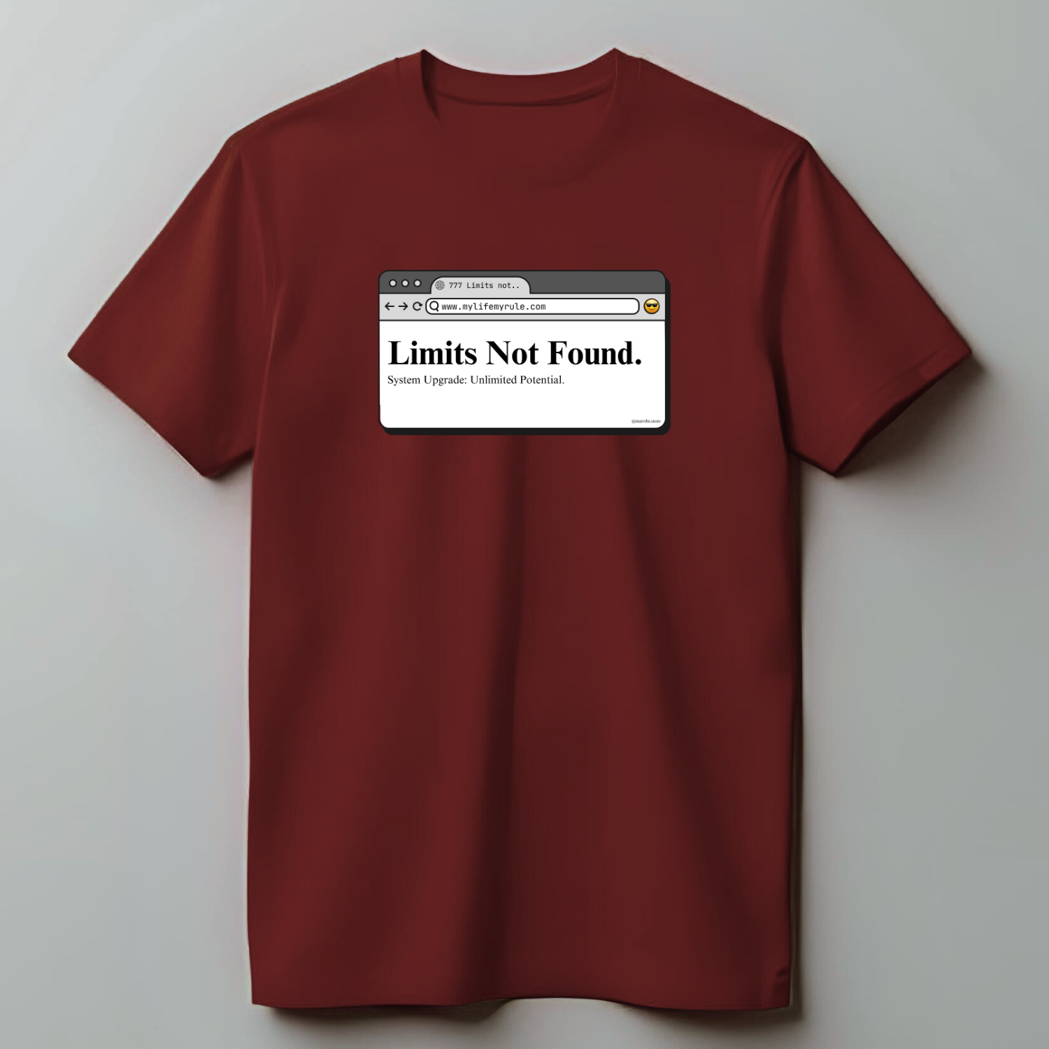 Limits not found - Cotton T-Shirt