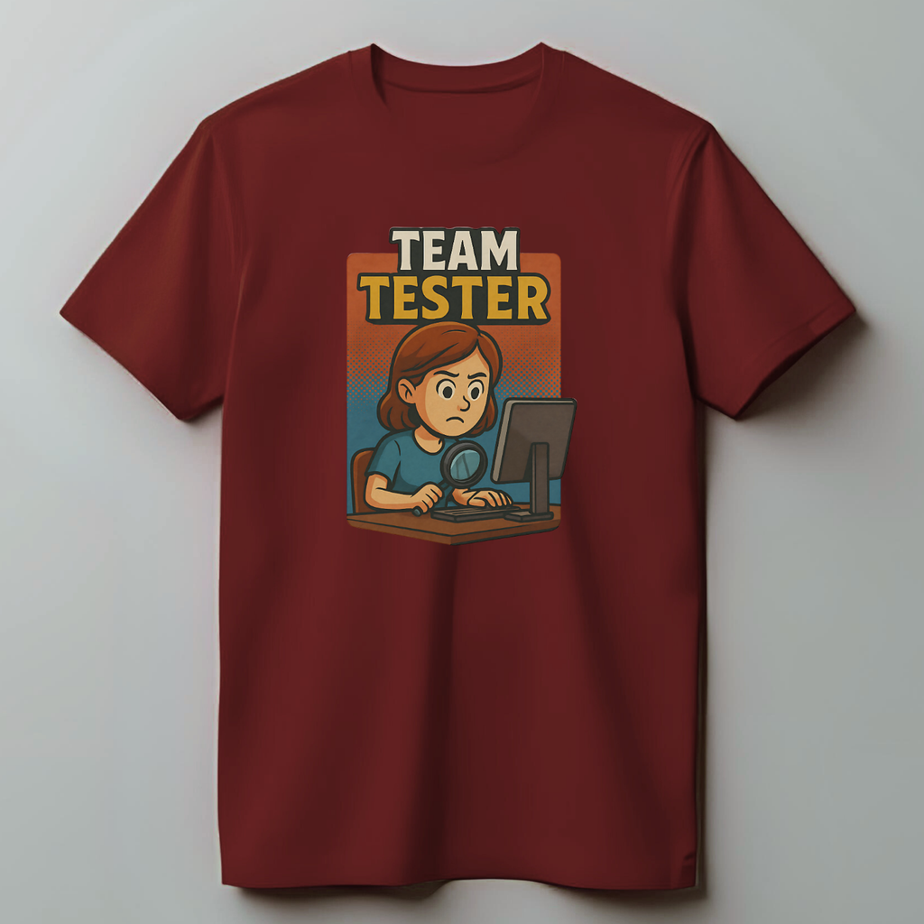 Team Tester - Cotton T-Shirt