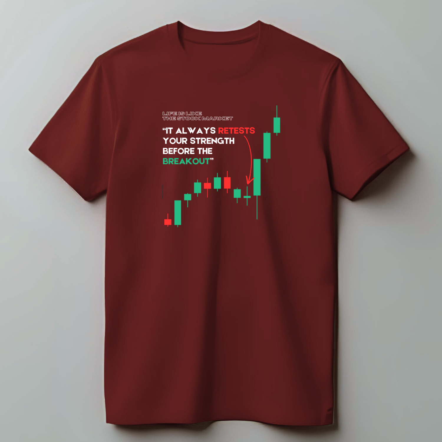 Stock Market Life - Cotton T-Shirt