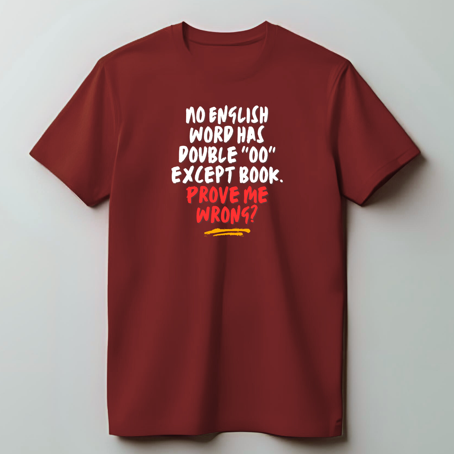 No English words - Cotton T-Shirt