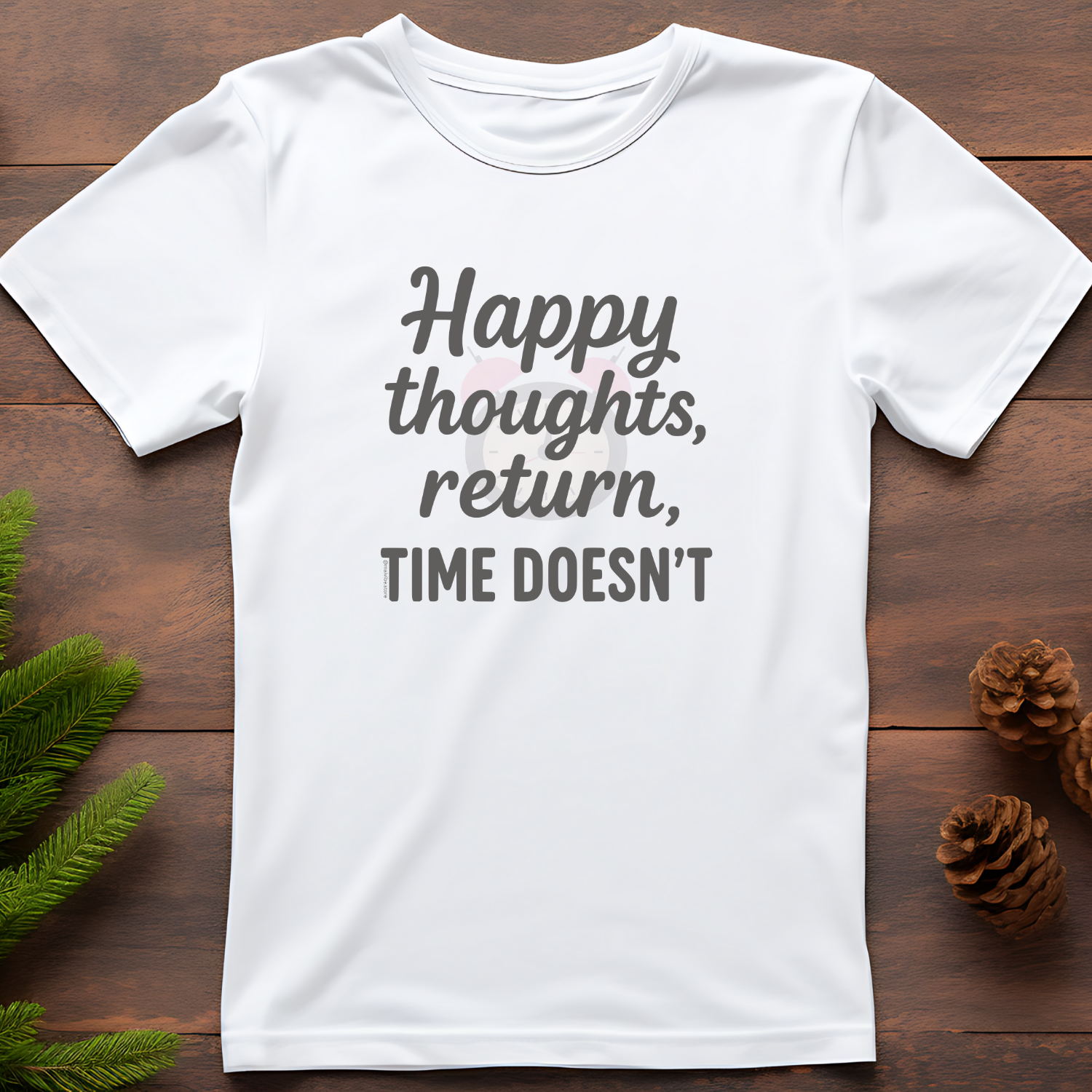 Happy Thoughts - Cotton T-Shirt