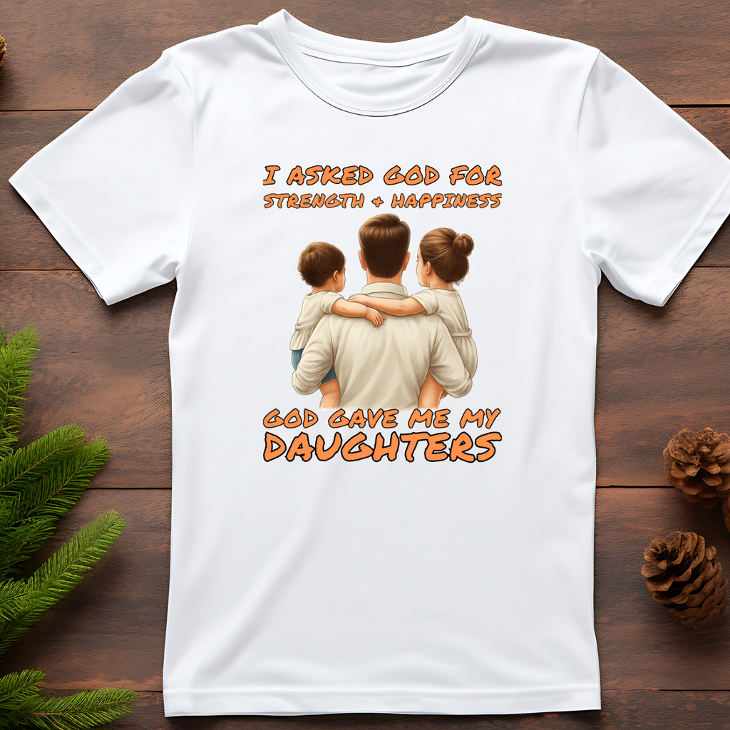 Dad - Daughters - Cotton T-Shirt