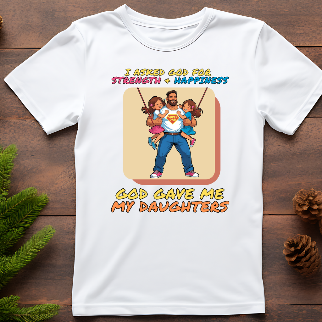 Dad - Daughters love - Cotton T-Shirt