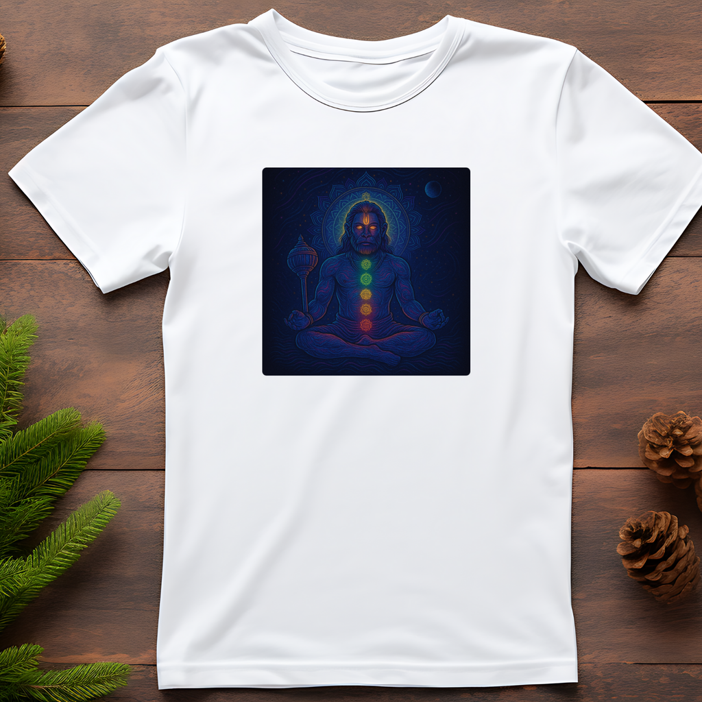 Meditating Bajrangbali - T-Shirt