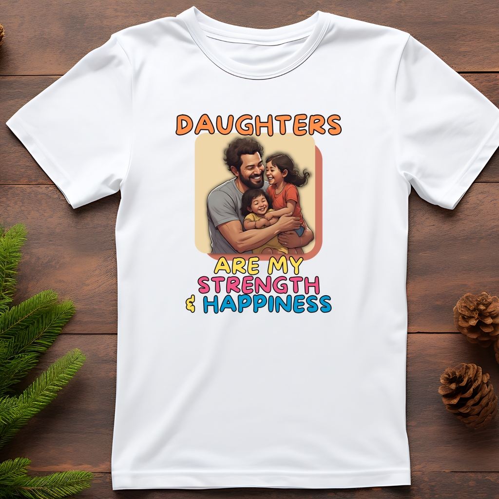 Daughters - Strength & happiness - Cotton T-Shirt