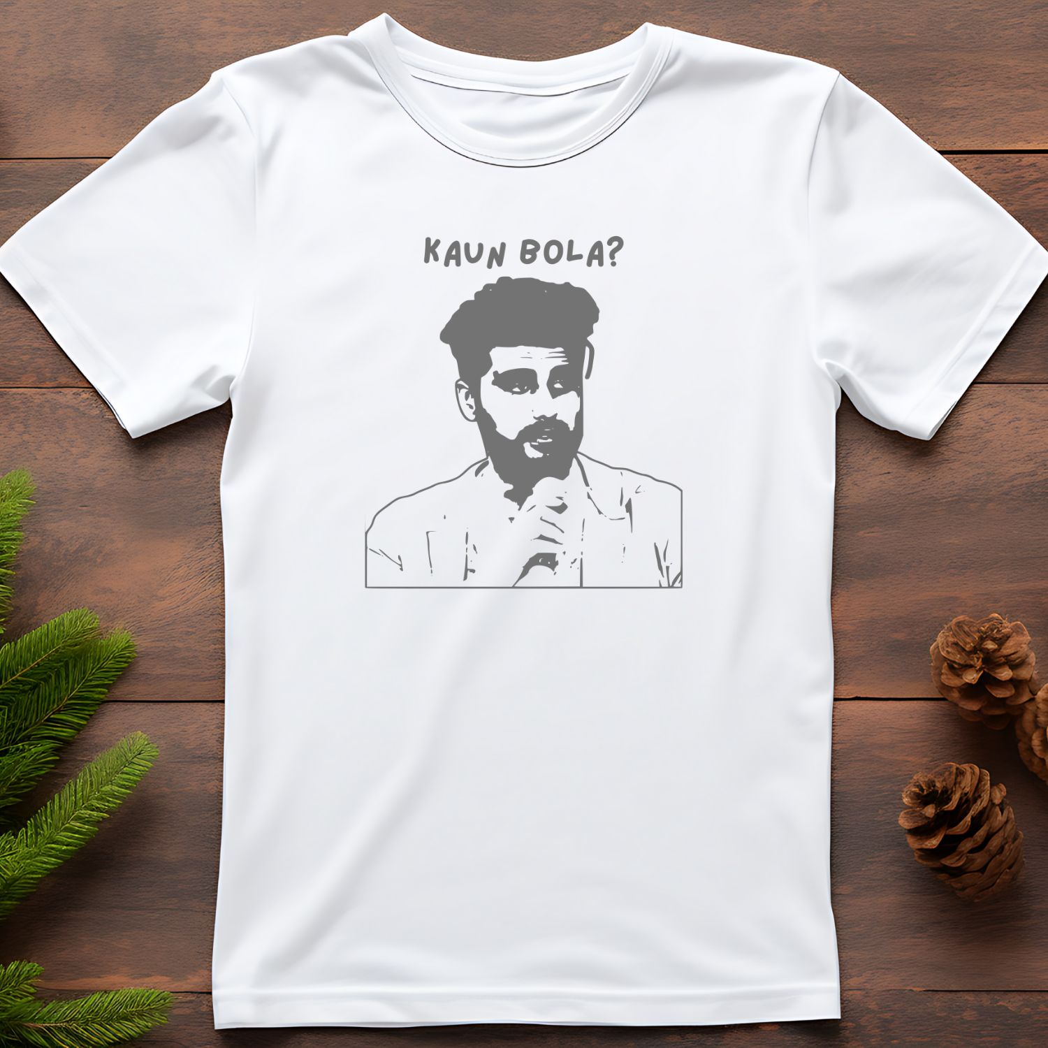 Kaun Bola - Cotton T-Shirt