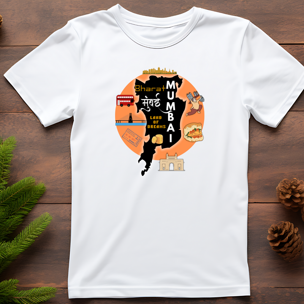 Dream city Mumbai - Cotton T-Shirt