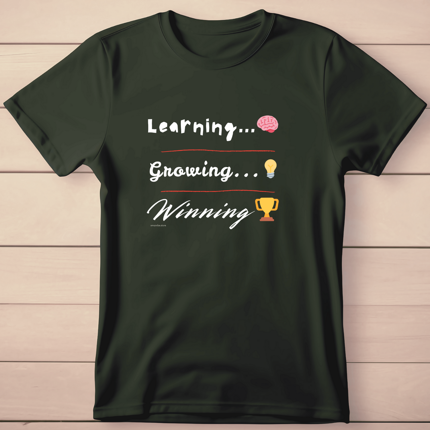 Learning, Growing, Winning - T-Shirt