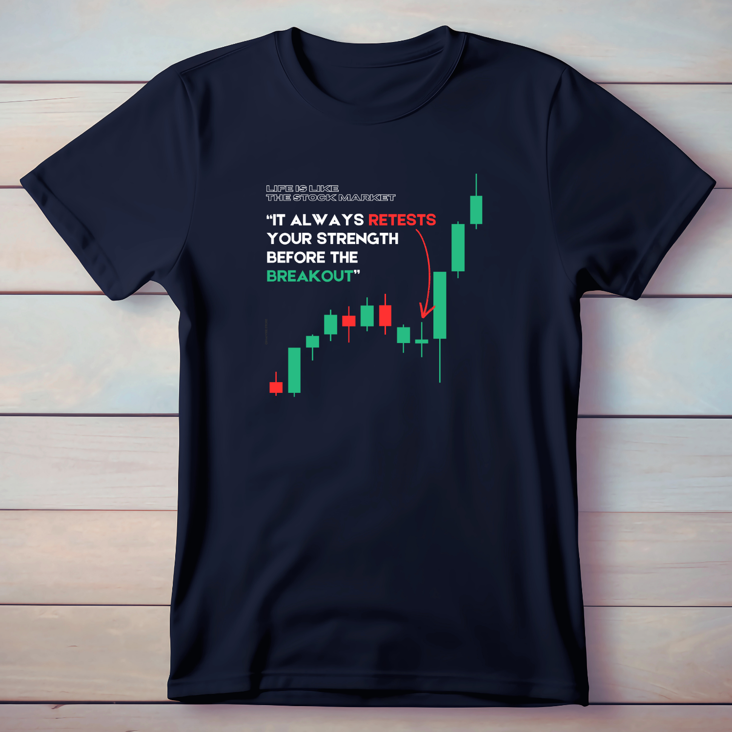 Stock Market Life - Cotton T-Shirt