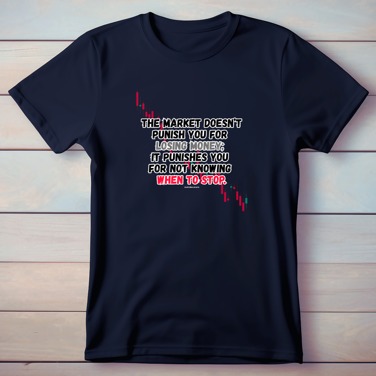 When to Stop - Cotton T-Shirt
