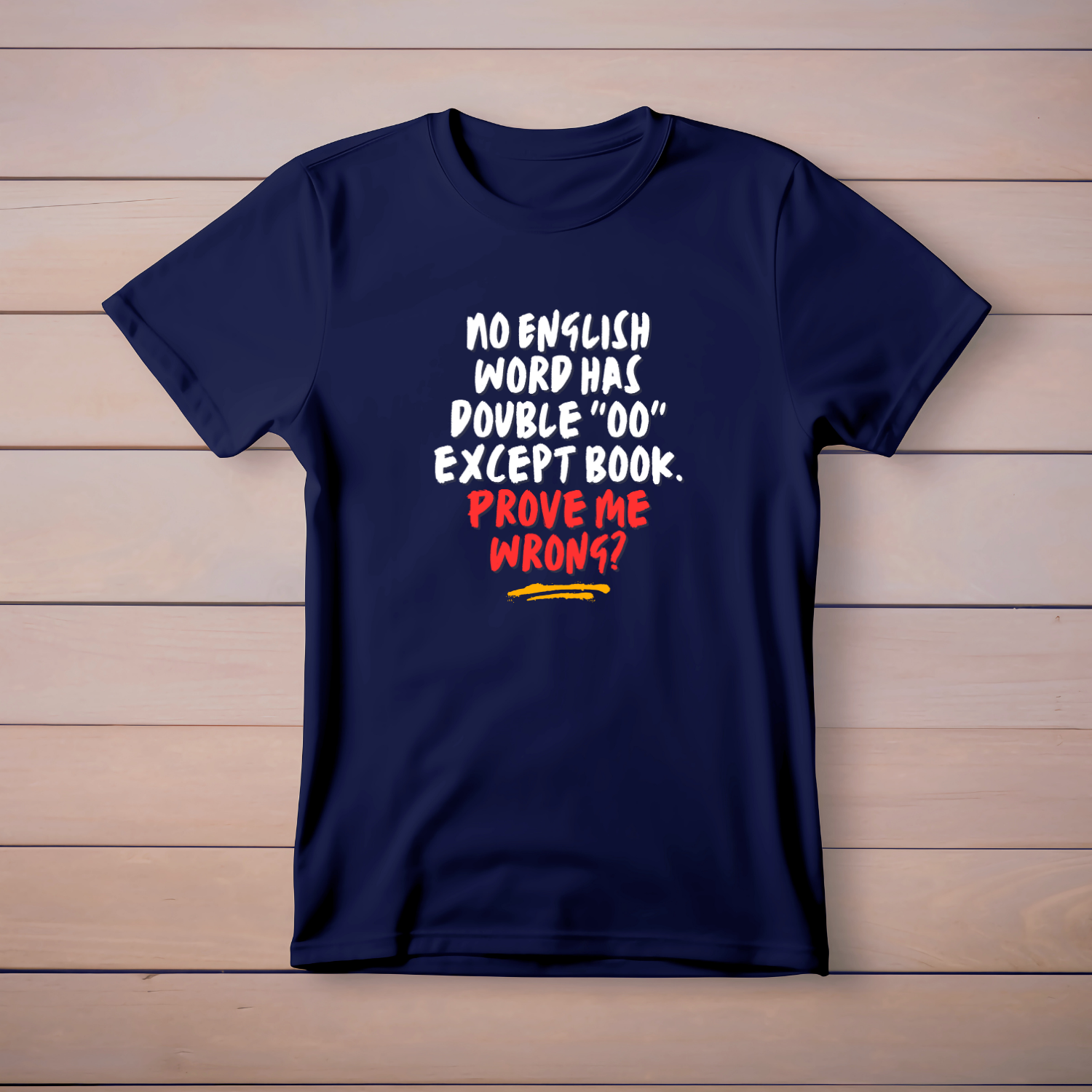 No English words - Cotton T-Shirt