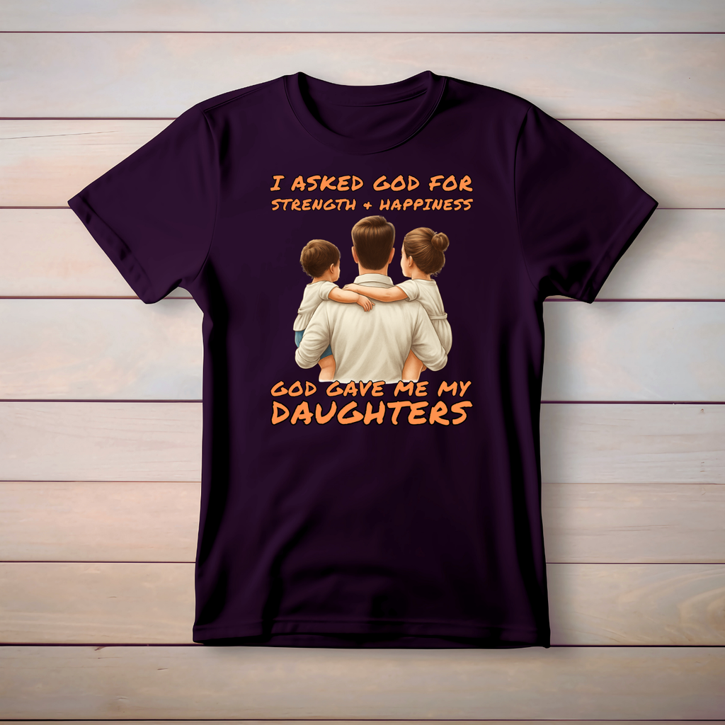 Dad - Daughters - Cotton T-Shirt