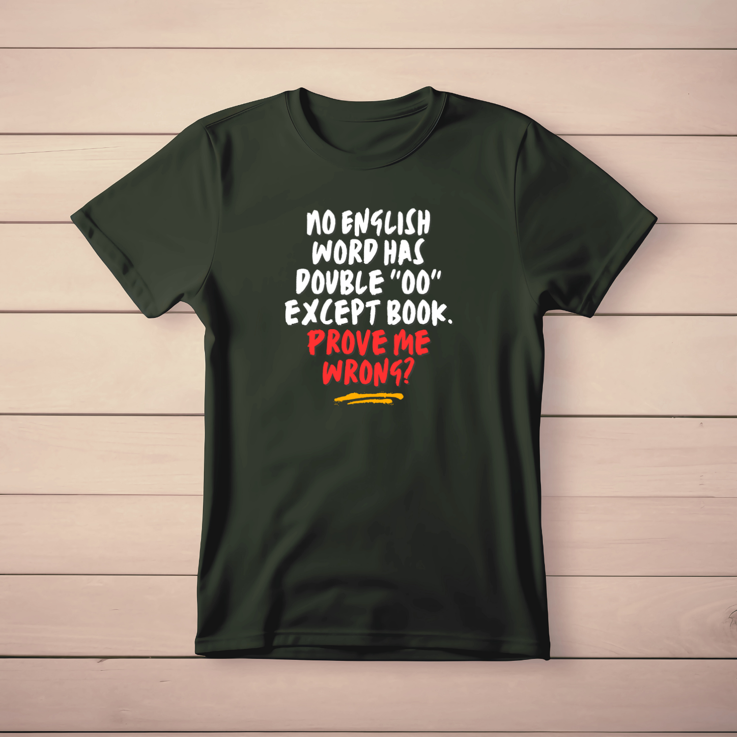 No English words - Cotton T-Shirt