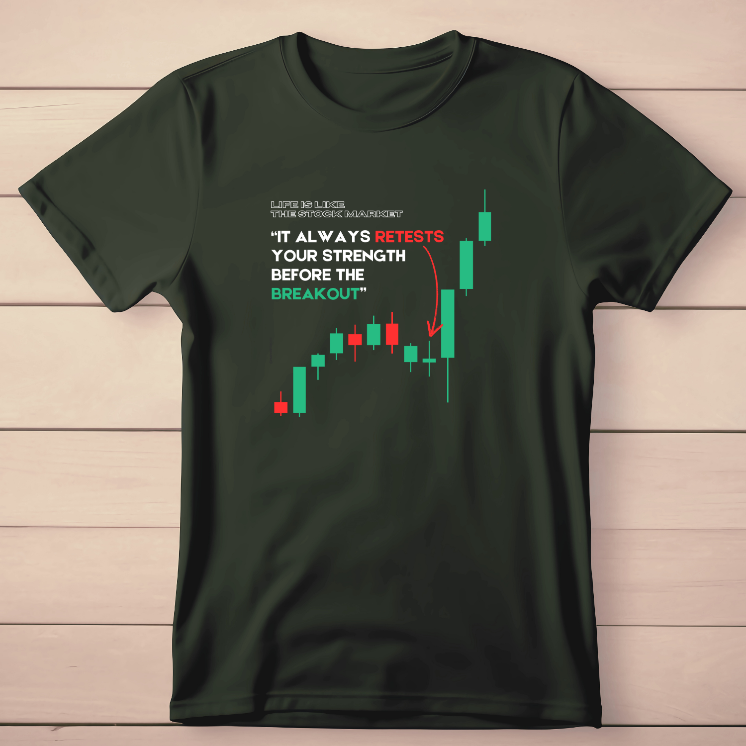 Stock Market Life - Cotton T-Shirt