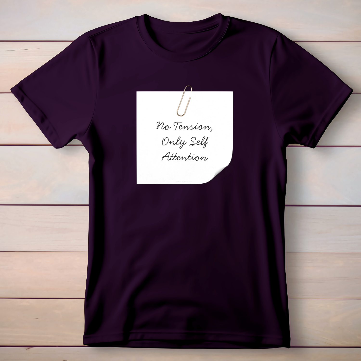 No Tension - Cotton T-Shirt