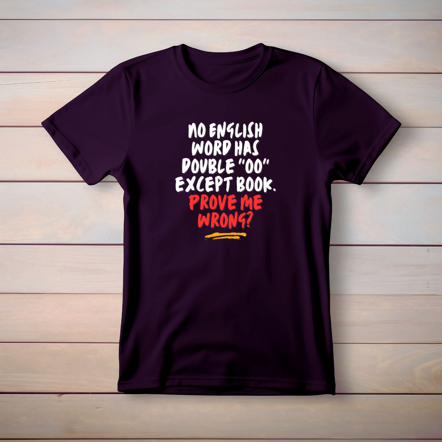 No English words - Cotton T-Shirt