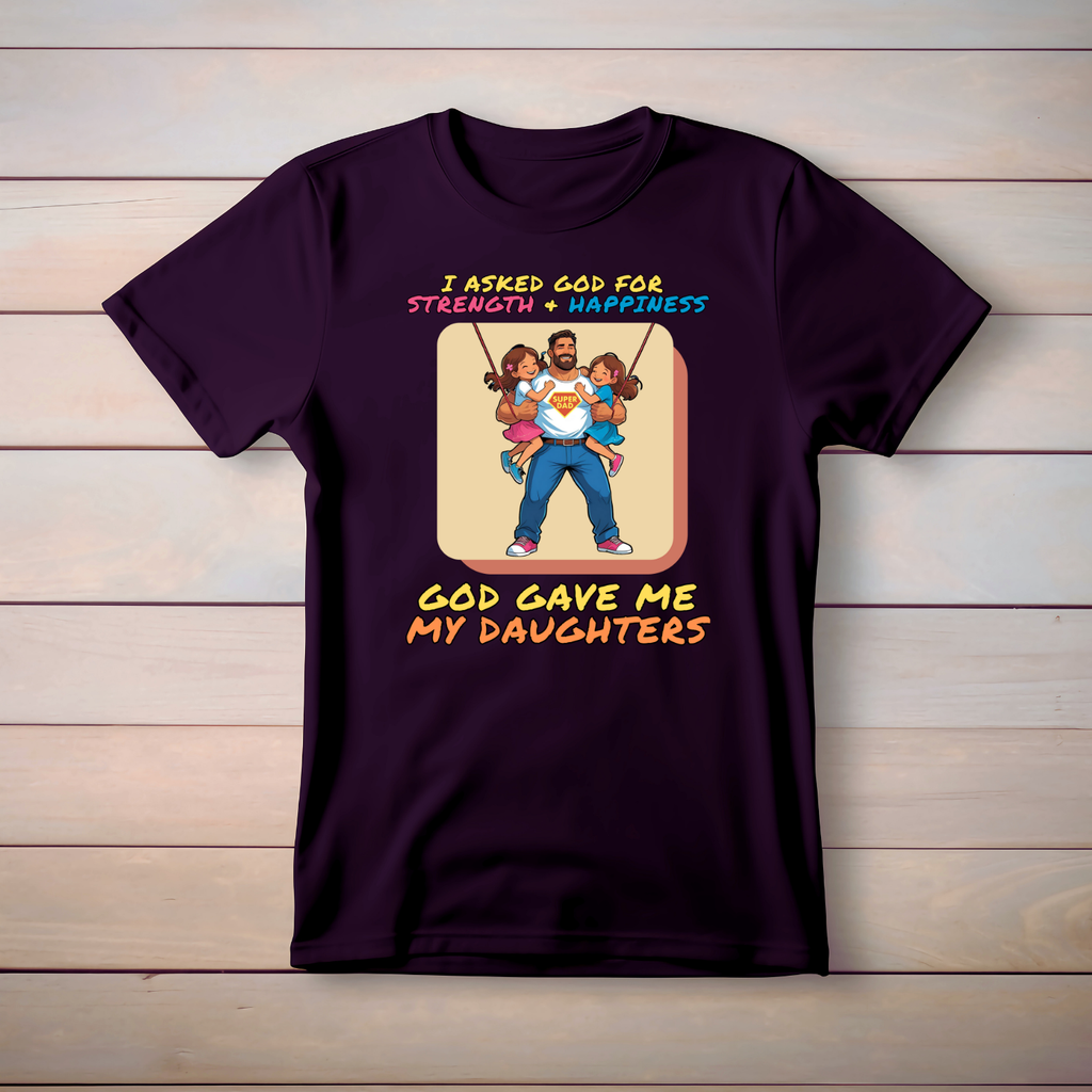 Dad - Daughters love - Cotton T-Shirt