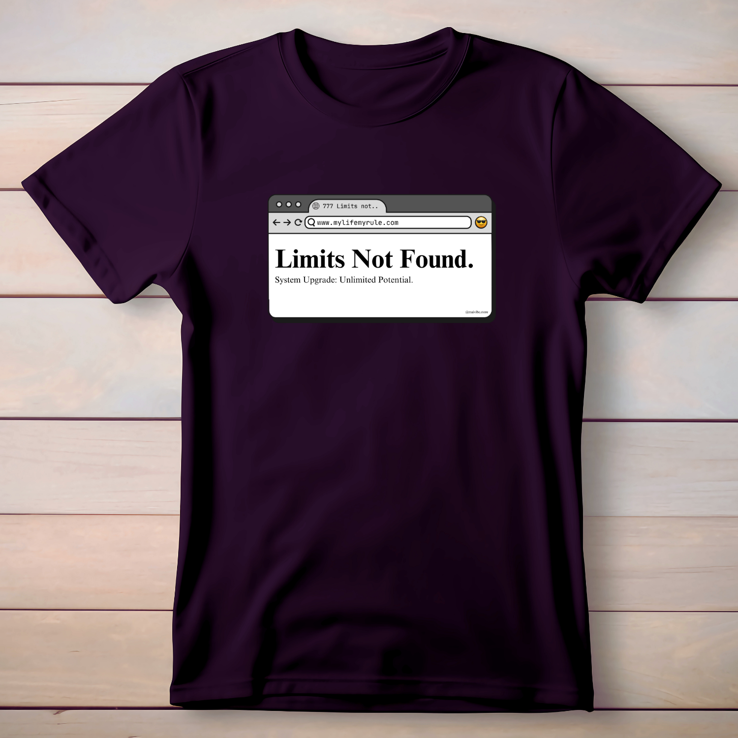 Limits not found - Cotton T-Shirt