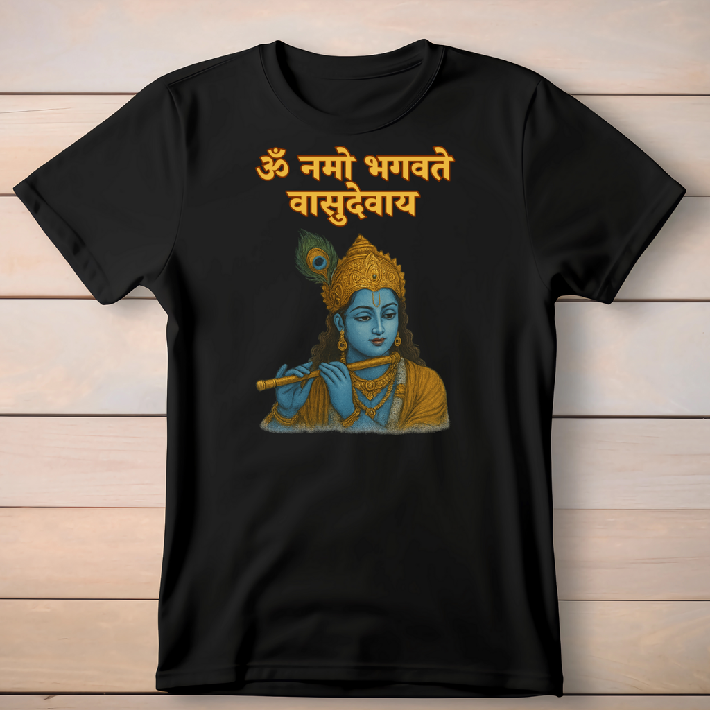 Om Namoh Vasudeva - Cotton T-Shirt