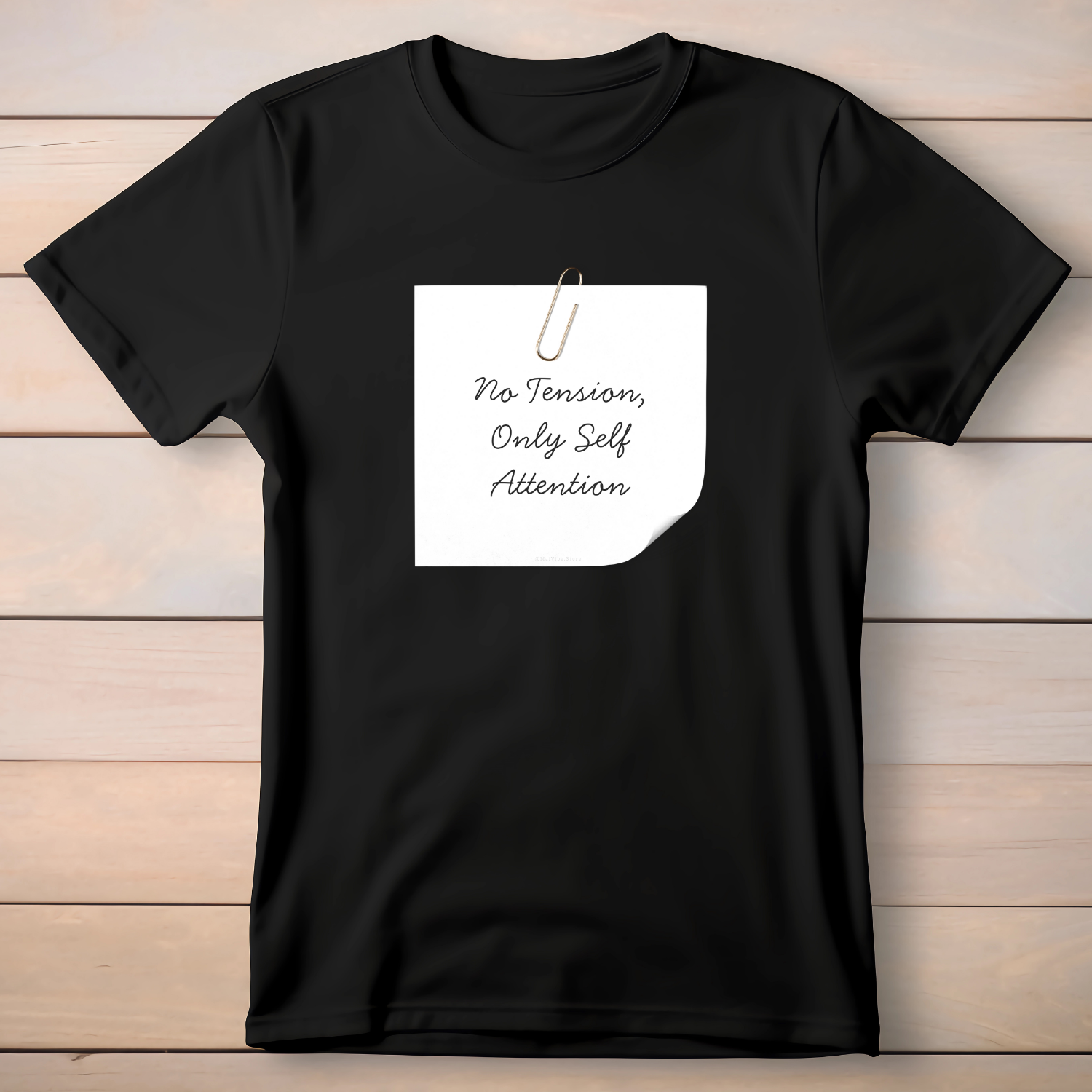 No Tension - Cotton T-Shirt